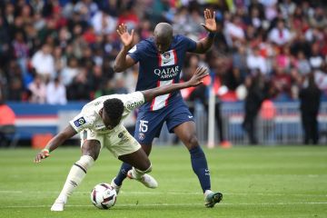 Sepuluh pemain PSG telan kekalahan 1-3 dari Lorient