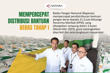 Mempercepat distribusi bantuan pangan beras