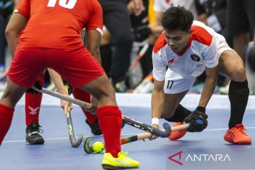 SEA Games 2023 : Hoki putra Indonesia menang atas Singapura