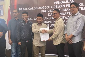 KPU Kaltim baru terima satu pendaftar sebagai peserta pemilu 2024