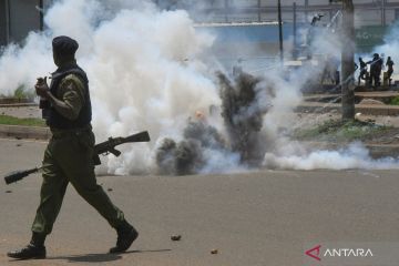 Kenya hentikan aksi kekerasan dan penjarahan dengan cara apapun