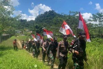 TNI-Polri lakukan patroli cegah kegiatan ilegal perbatasan RI-Malaysia