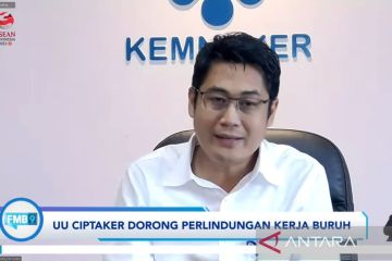 Kemnaker: UU Cipta Kerja upaya pemerintah tingkatkan SDM