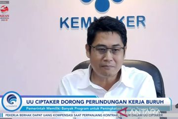 Kemnaker: UU Cipta Kerja upaya pemerintah tekan pengangguran