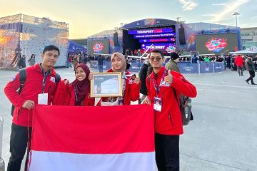 Mahasiswa Unhas berprestasi di Festival Teknologi ISIF Turki