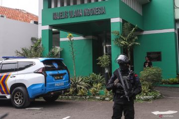 Polda Metro Jaya dan Lampung terus koordinasi terkait penembakan MUI