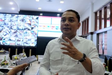 Wali Kota Surabaya apresiasi kepercayaan publik terhadap polri naik