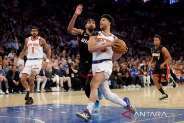 NBA: New York Knicks kalahkan Miami Heat 111-105