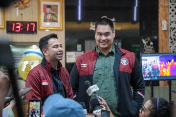 Menpora bertemu Raffi Ahmad bahas rencana pertandingan amal tenis