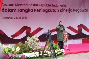 Mensos Risma: Perkuat kinerja Kemensos usai libur Lebaran