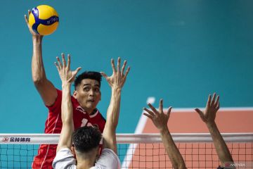 Timnas bola voli putra Indonesia kalahkan Filipina 3-0