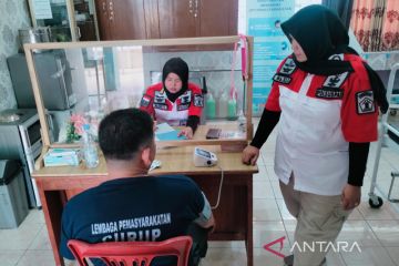 Ratusan narapidana Lapas Curup Bengkulu terserang ISPA