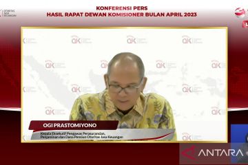 OJK catat pendapatan premi asuransi Rp78,50 triliun sampai Maret 2023