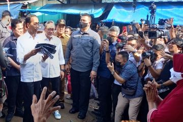 Presiden Jokowi lakukan  kunjungan kerja ke Lampung