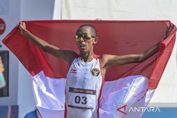 Agus Prayogo raih emas maraton SEA Games 2023