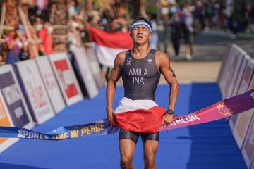 Rashif Amila tambah koleksi medali usai raih perak triatlon