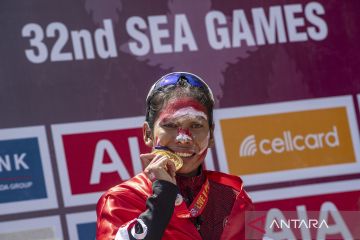 Odekta kawinkan emas maraton untuk Indonesia