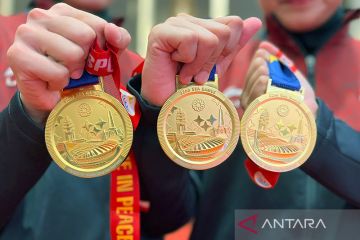 Klasemen medali SEA Games: Tambah emas, Indonesia kembali urutan kedua