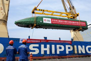 China selesaikan pengiriman seluruh kereta untuk KCJB