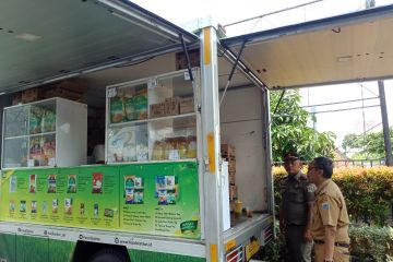 Food Station selenggarakan pasar murah di Kelurahan Kembangan Utara