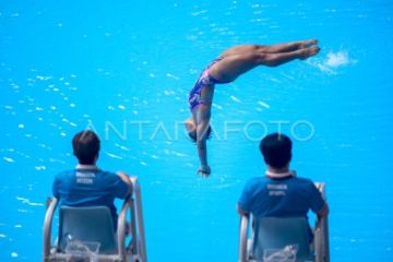 Gladies Raih Medali Perak Loncat Indah SEA Games