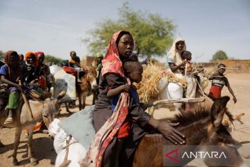 Warga Sudan mengungsi ke perbatasan Chad