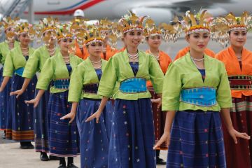 Tarian Tiba Meka sambut para kepala negara ASEAN di Labuan Bajo