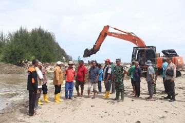 BNPB bangun tanggul pencegah banjir di Aceh Selatan