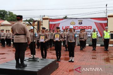 Lima polisi dipecat karena terlibat narkoba dan mangkir dari tugas