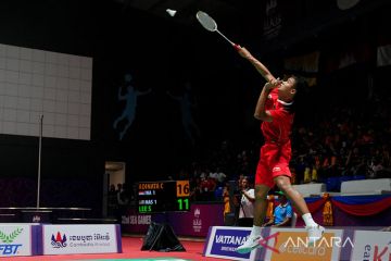 Christian membuat regu Indonesia unggul 2-1 di final bulu tangkis