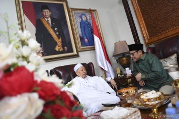 Muhaimin Iskandar kunjungi Hamzah Haz bahas Pilpres 2024