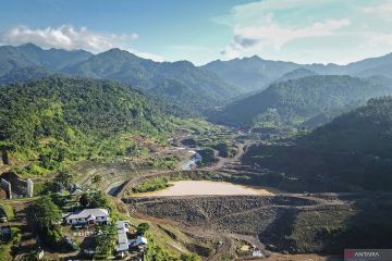 Pembangunan Bendungan Meninting di Lombok Barat