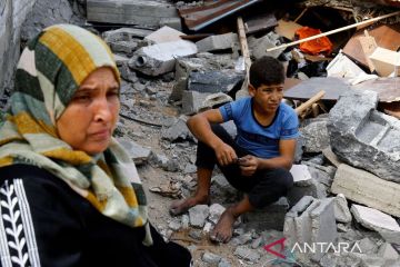 Dampak serangan udara Israel di Gaza