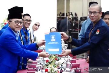 KPU terima pendaftaran 580 bakal caleg DPR dari PAN