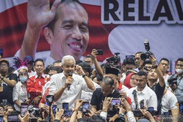 Ganjar Pranowo hadiri halalbihalal Relawan Jokowi