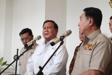 Prabowo silaturahmi ke PP Polri bahas kondisi bangsa pascapandemi