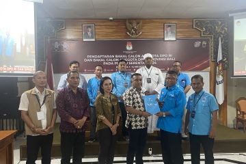 Partai Gelora jadi pendaftar bakal caleg terakhir di KPU Bali