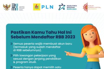 PLN buka 32 lowongan kerja di rekrutmen bersama BUMN 2023