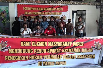 Pemuda Papua dukung TNI Polri lakukan penegakan hukum terhadap KKB