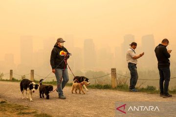 Kanada dilanda bencana asap kebakaran hutan