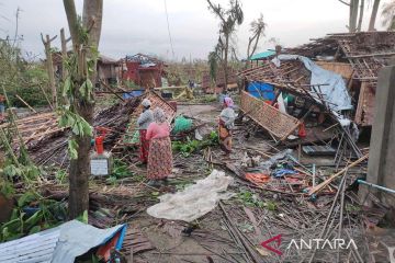Siklon Mocha di Rakhine berdampak pada 5,4 juta warga Myanmar