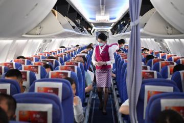 Transportasi penerbangan sipil China catat pemulihan kuat April 2023