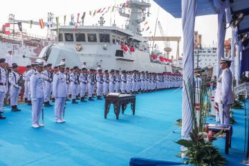KSAL resmikan dua kapal perang buatan PT PAL Indonesia