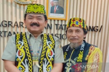 DAD Kalsel sampaikan persoalan lahan adat ke Kementerian ATR/BPN