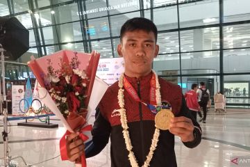 Aliansyah jalani laga gulat SEA Games sambil dililit cedera