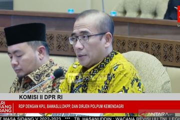 KPU RI konsultasikan revisi PKPU Nomor 10/2023 kepada Komisi II DPR