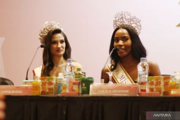 Momentum emosional reuni Miss Supranational dengan Putri Pariwisata