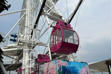 Menjajal sensasi festival Jepang di J-Sky Ferriswheel AEON Garden City