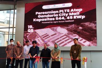 ESDM mengapresiasi Gandaria City pasang PLTS atap berkapasitas 544 kWp