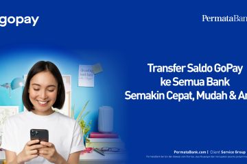 Bank Permata menerapkan fitur transfer saldo Gopay ke bank via BI-Fast
